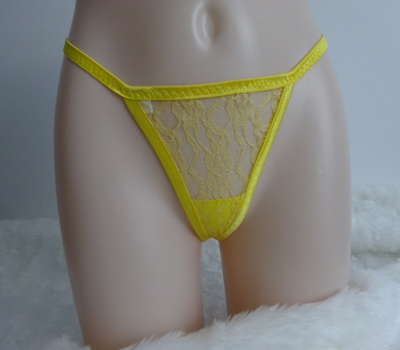 3pk Lace Thong Knickers Thongs