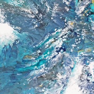 Art Canvas &quot;deep in water&quot;