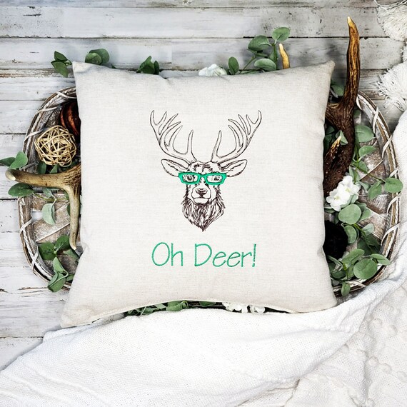 oh deer pillow