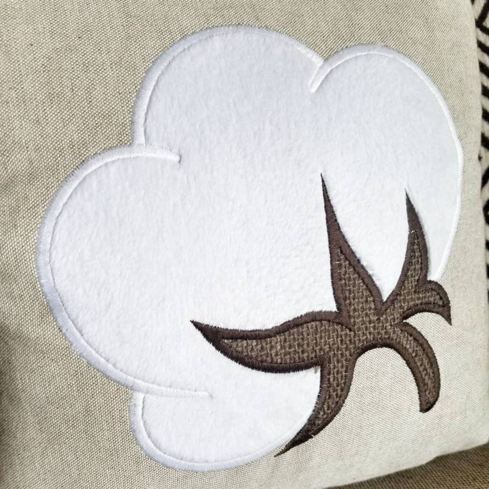 Cotton Ball Cotton Ball Decor Cotton Boll Pillow Cotton Etsy