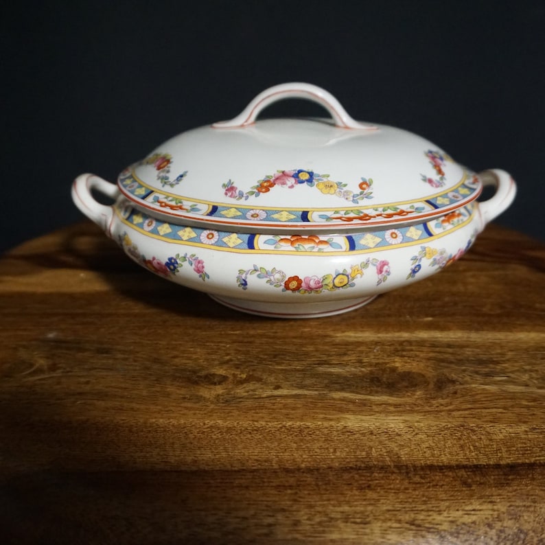 Buy Antique Myott Son & Co Pottery Soup Tureen. 1907 Online in India Etsy