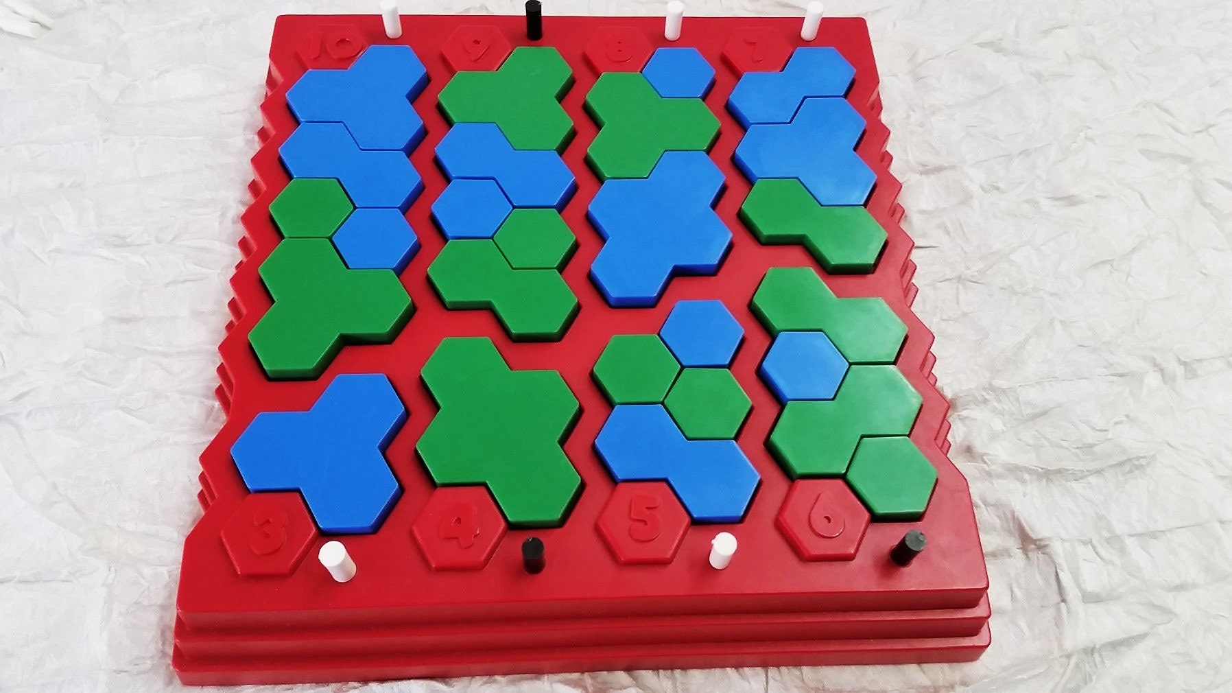 1977 Zig Zag Board Game An intriguing game of pure strategy Etsy.de
