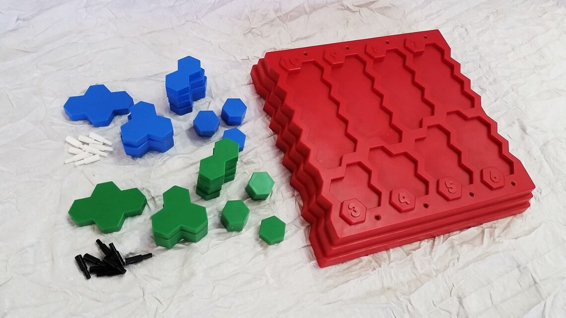 1977 Zig Zag Board Game an Intriguing Game of Pure Strategy Etsy