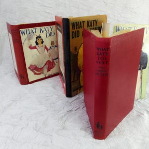 What Katy Did Trilogy, Vintage Children&#39;s Book Set, Susan Coolidge
