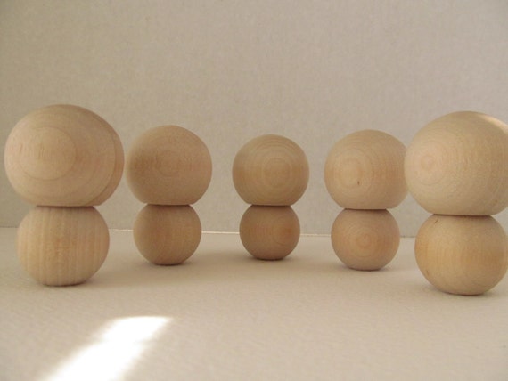 blank kokeshi dolls