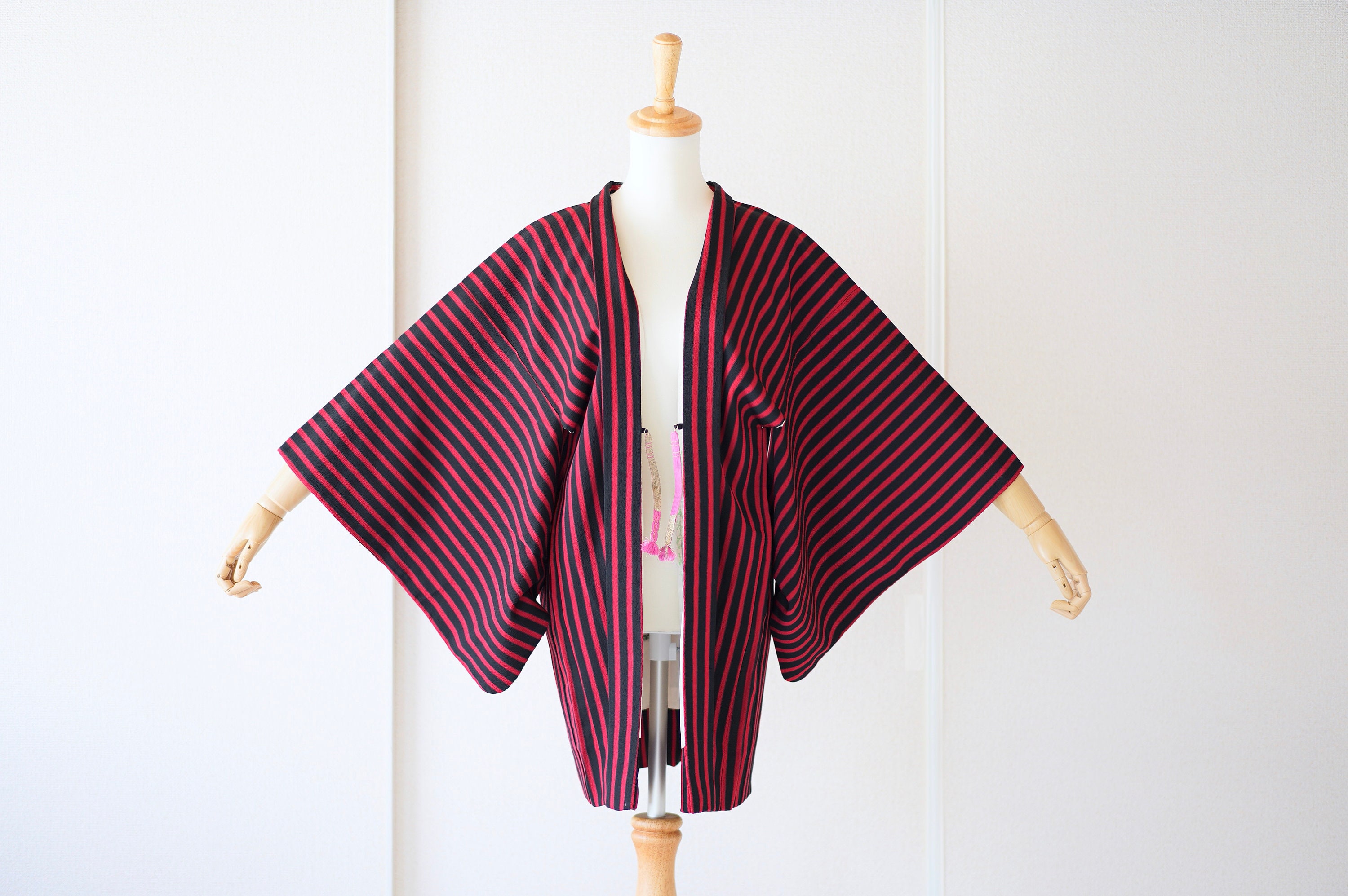 Stripe pattern kimono vintage wear haori kimono kimono Etsy