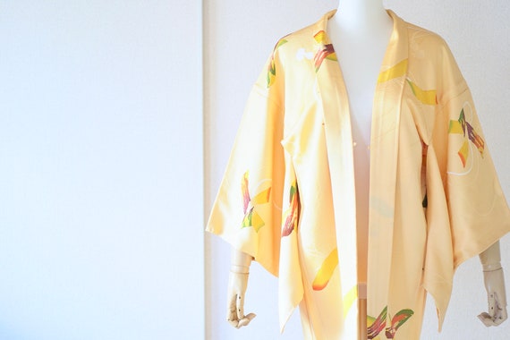 Vintage kimono jacket, Haori, Japanese Kimono /449
