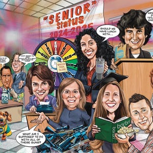 Caricature de groupe personnalisée | Portrait d'équipe, caricature de famille, cadeau pour garçons d'honneur et demoiselles d'honneur | Dessin numérique personnalisé