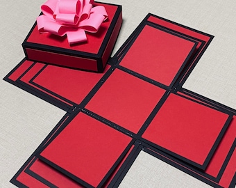 SVG Exploding Box, SVG Fun Project, Scalable to Any Size