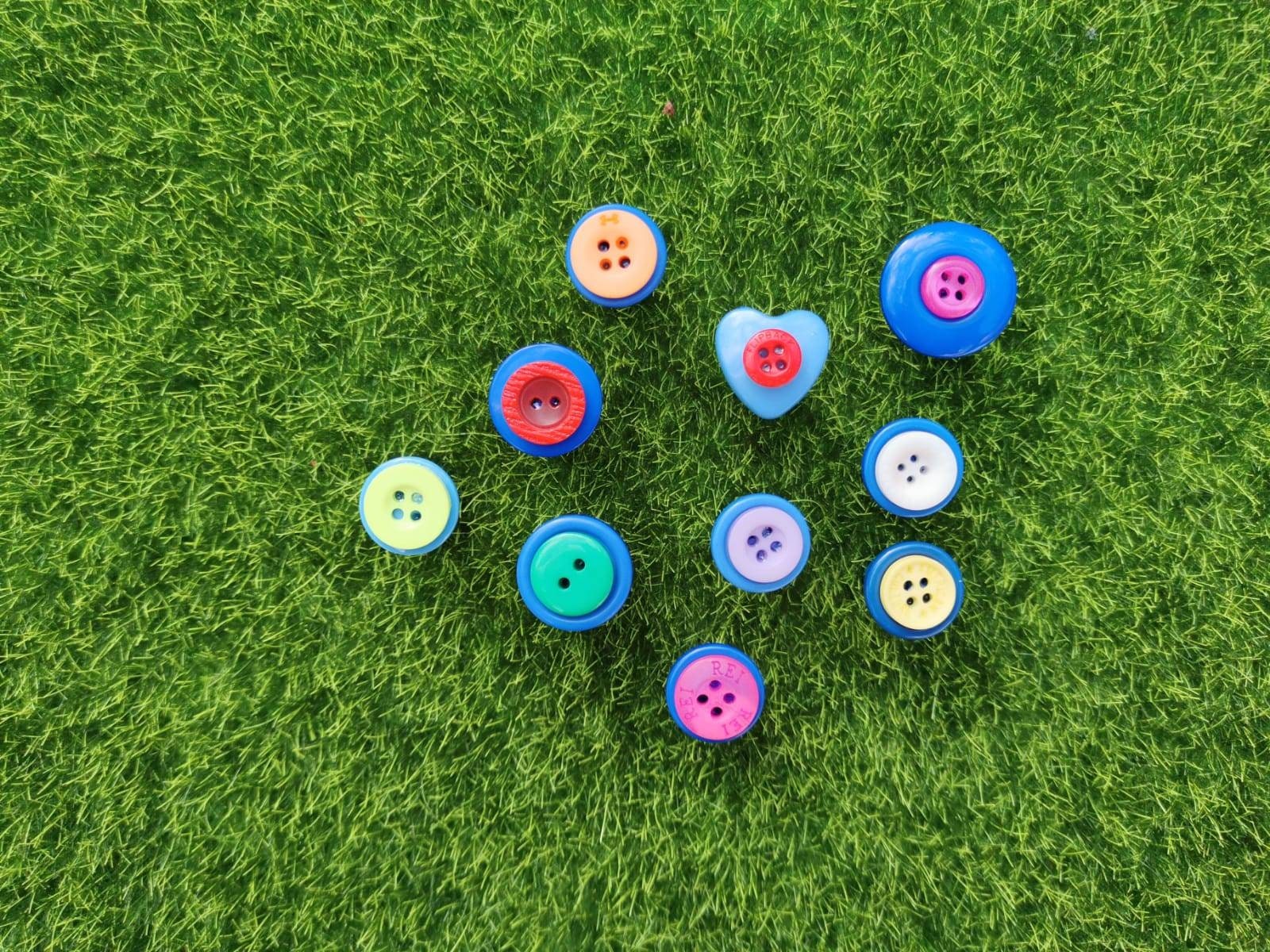 Novelty Button Push Pins set of 10/Blue Theme/Cork Board Thumb Etsy