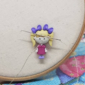 Needle Minder,Needle Nanny,Cross Stitch Tool,Sewing Tool,Needle Magnet,Needle Keeper, Embroidery Tool, Handsewing