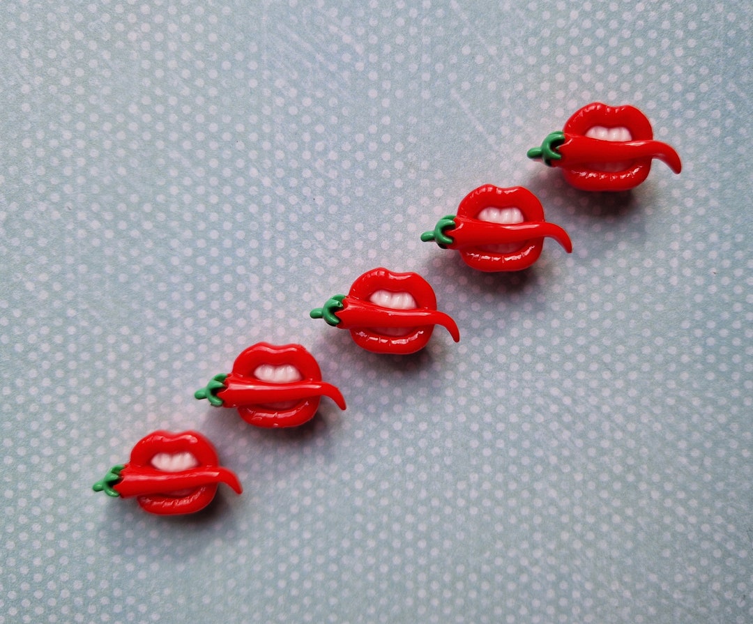 Red Lips 5/memo Board Notice Board Funky Etsy