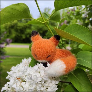 Knitted Fox Toy | Unique Gift for the Little Prince Fox Lovers