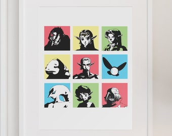 Legend of Zelda Print, Ocarina of Time Wall Art, Video Game Home Decor