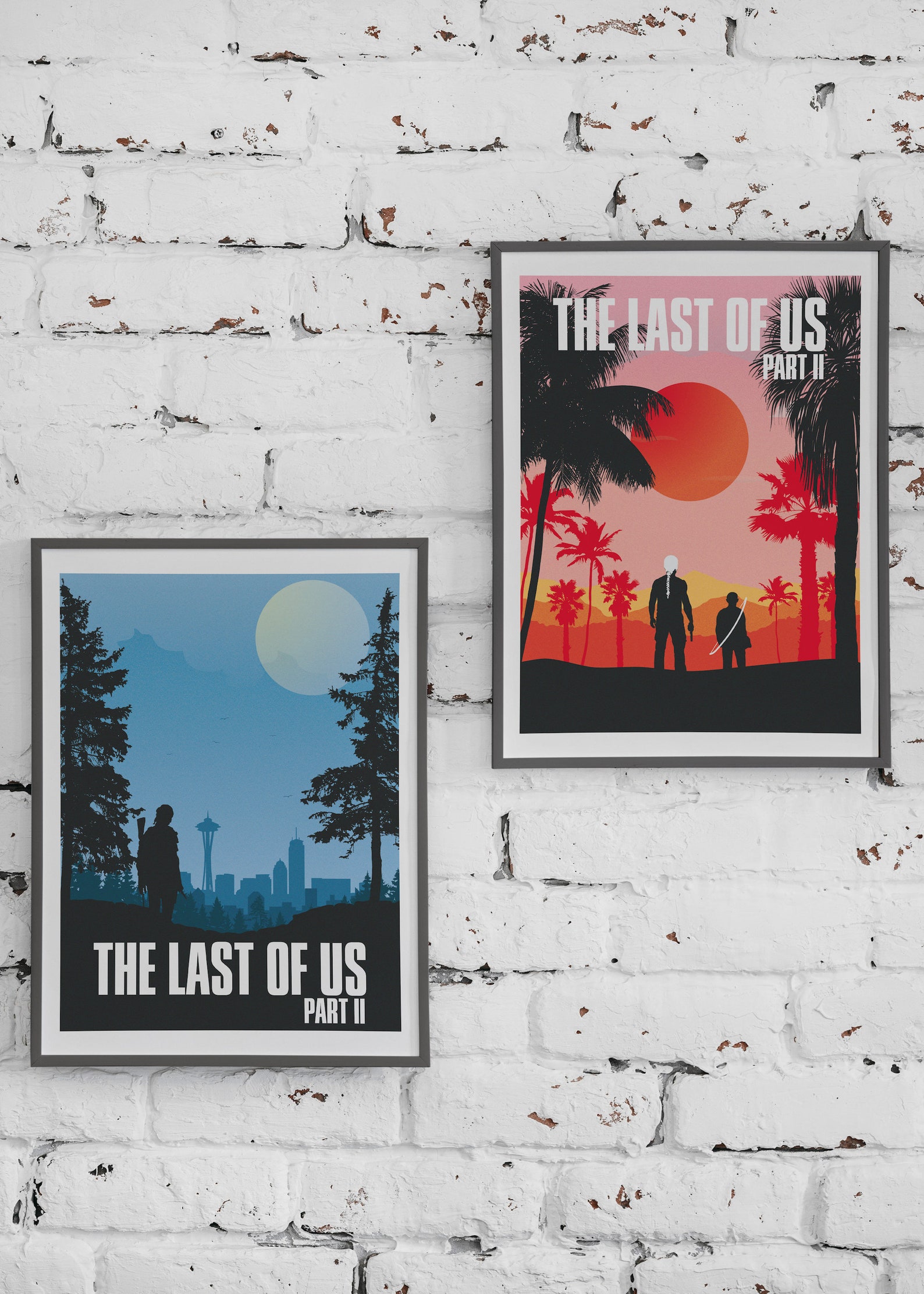 The Last of Us 2 Minimalist Wall Art Illustration Wall - Etsy