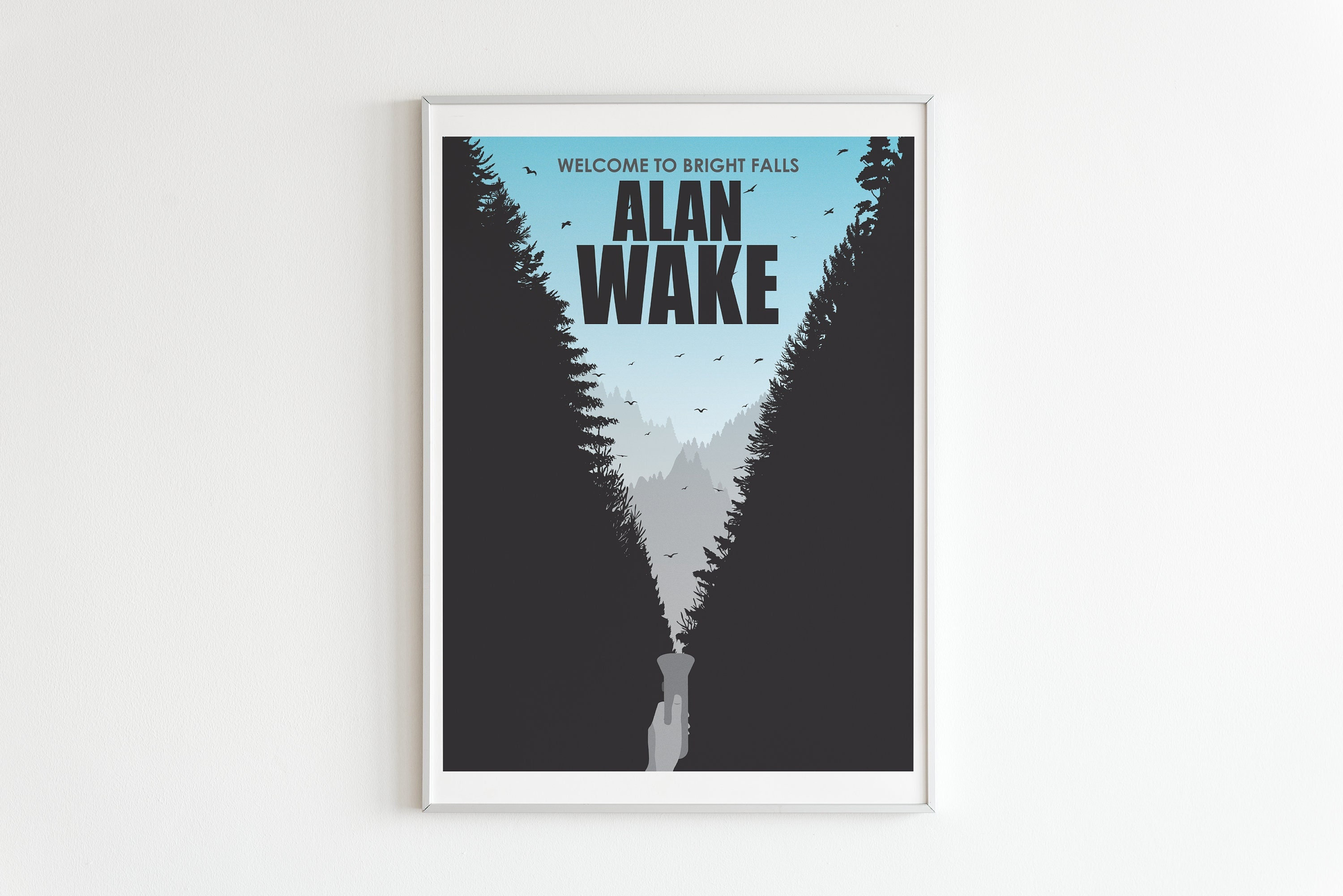 Alan Wake Poster for Sale by walterteep