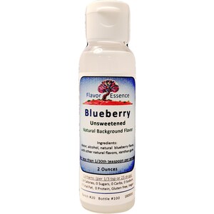 Blueberry -Unsweetened Natural Flavoring  2 Oz. -by Flavor Essence