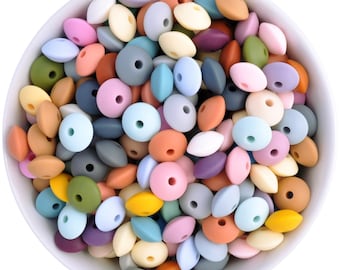 12mm Saucer Silicone Beads  | Wholesale Beads Australia