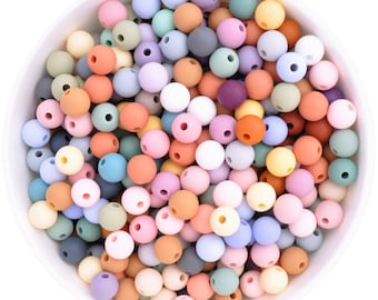 9mm Round Silicone Beads | Wholesale Beads Australia