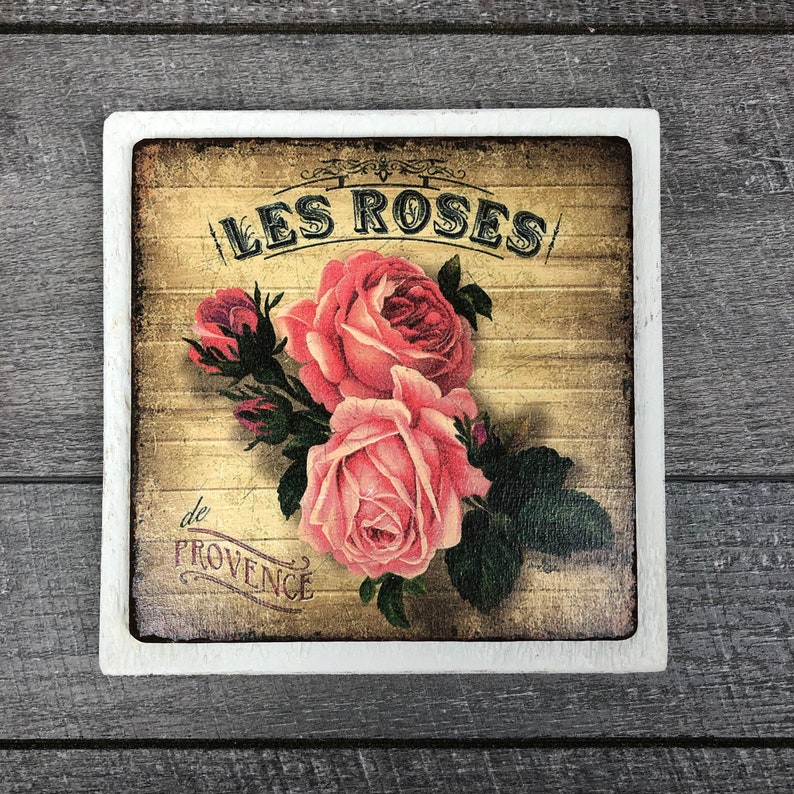 Flower Wall Art French Country Wall Decor French Country Etsy