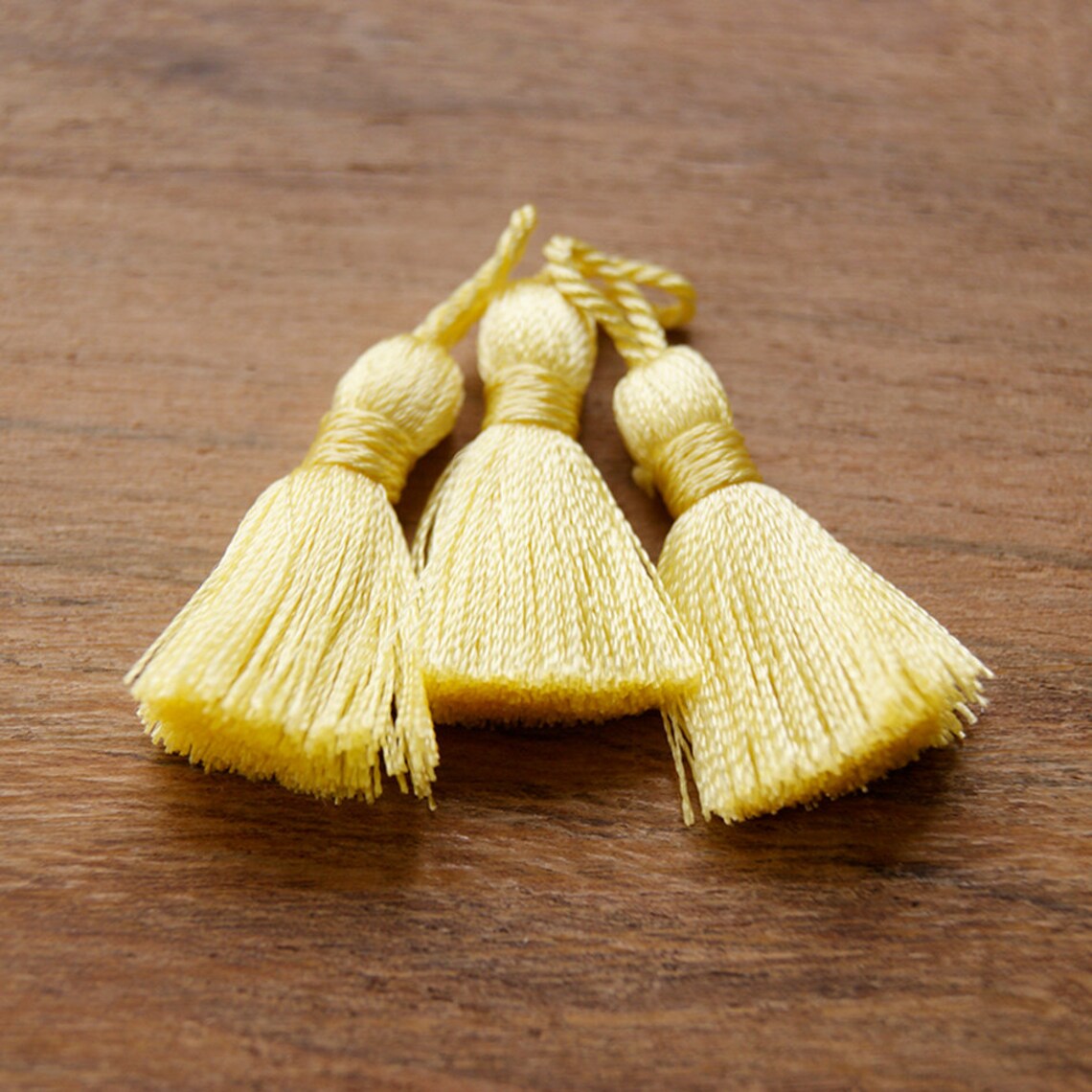 Yellow tassel 25cm tassel 1 or 3 or 10 units pack quality Etsy