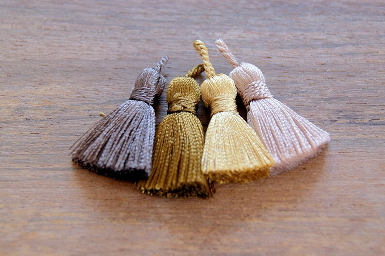 Brown tassel 25cm tassel 1 or 3 or 10 units pack quality Etsy