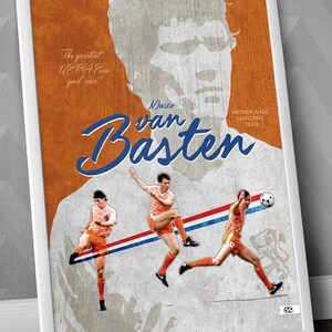 Marco van Basten - The greatest UEFA Euro goal ever! / Netherlands National Team / Football Print / Netherlands Print / Football art / Print