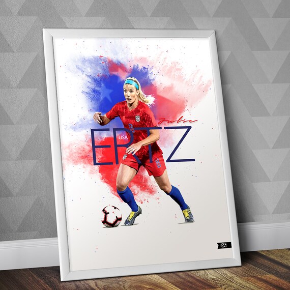 Julie Ertz USA National Team / Julie Ertz Print / USA / NWSL | Etsy