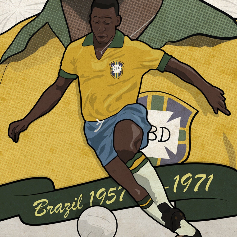 2019 Panini Brazil Pele THE KING OF FOOTBALL