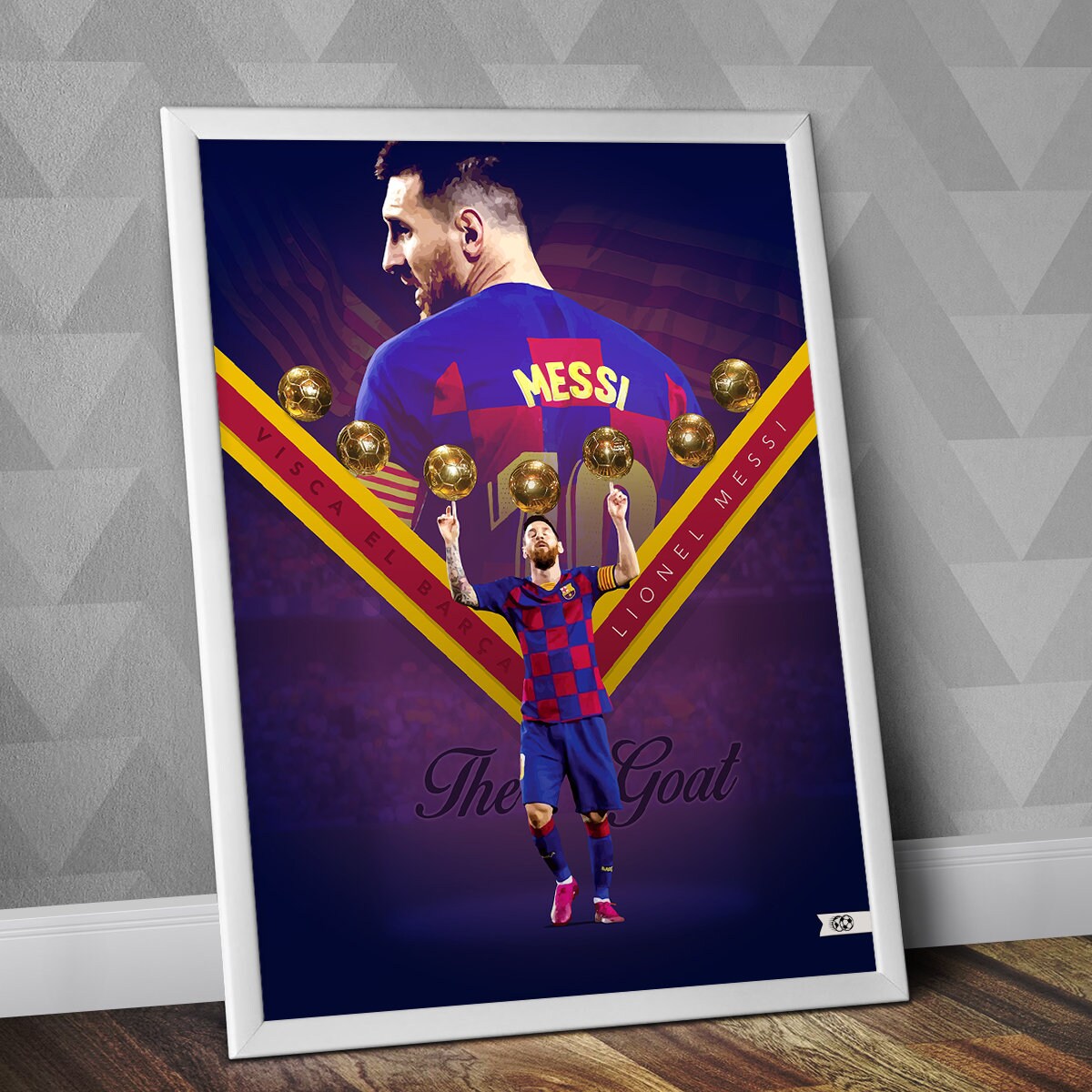Lionel Messi the Goat / 7 Ballon D'or Winner / FC - Etsy Singapore Lionel Messi the Goat / 7 Ballon D'or Winner / FC - Etsy Singapore