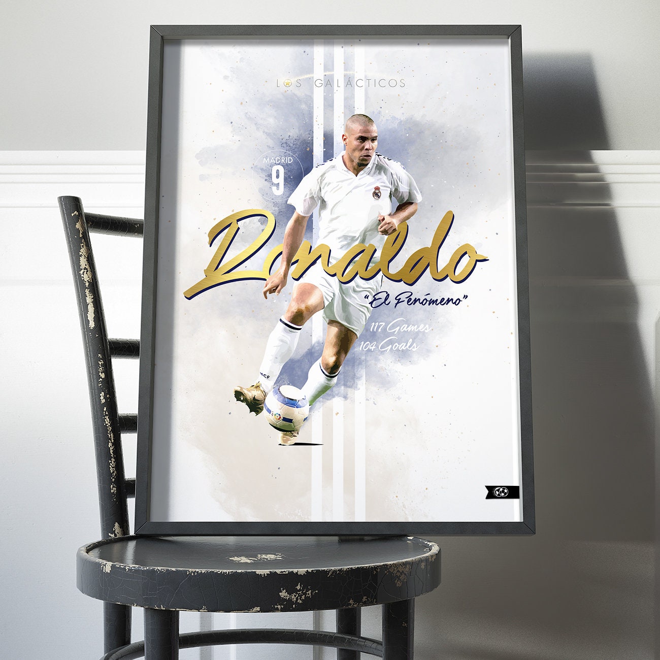 Ronaldo Print - O Fenômeno - Brasil – MezzalaDesigns