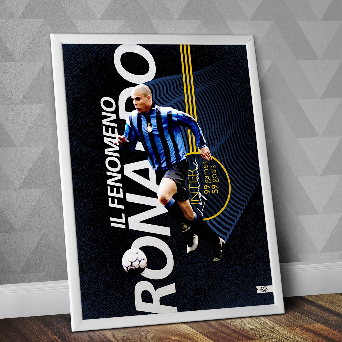 Il Fenomeno Ronaldo Inter Lengend / stampa Ronaldo / Ronaldo