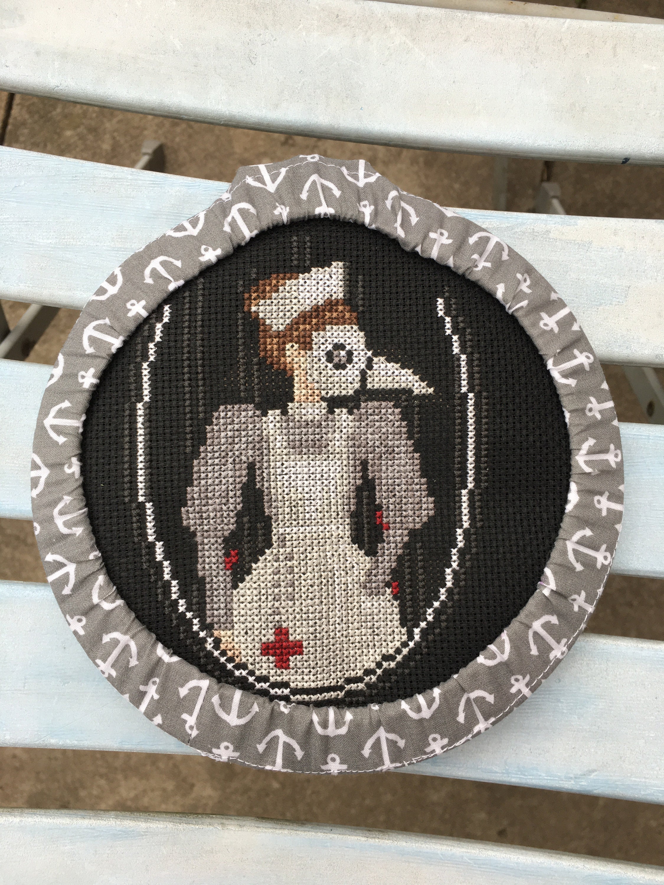 Grime guard for 6 hoopcross stitch jessecmault100 cotton  etsy