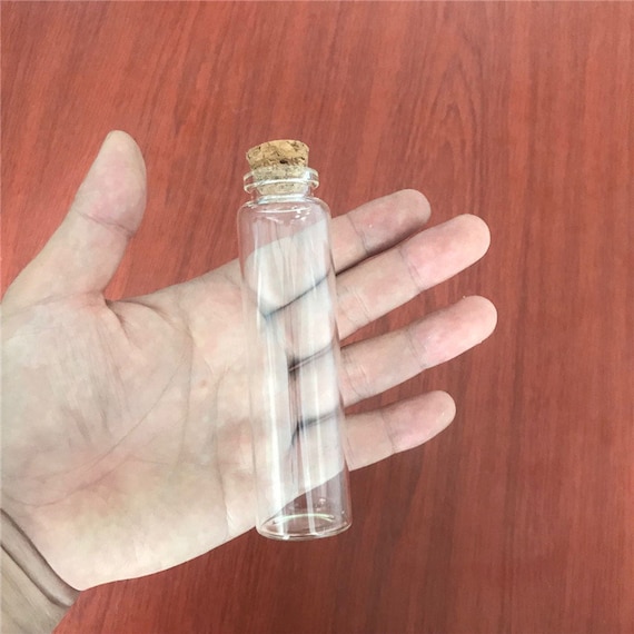 50units DIY Glass Bottles With Cork Crafts Wedding Empty Storage Jar Bottle  55ml Liquid Pill Powder Jewellery Ornament Bottles 