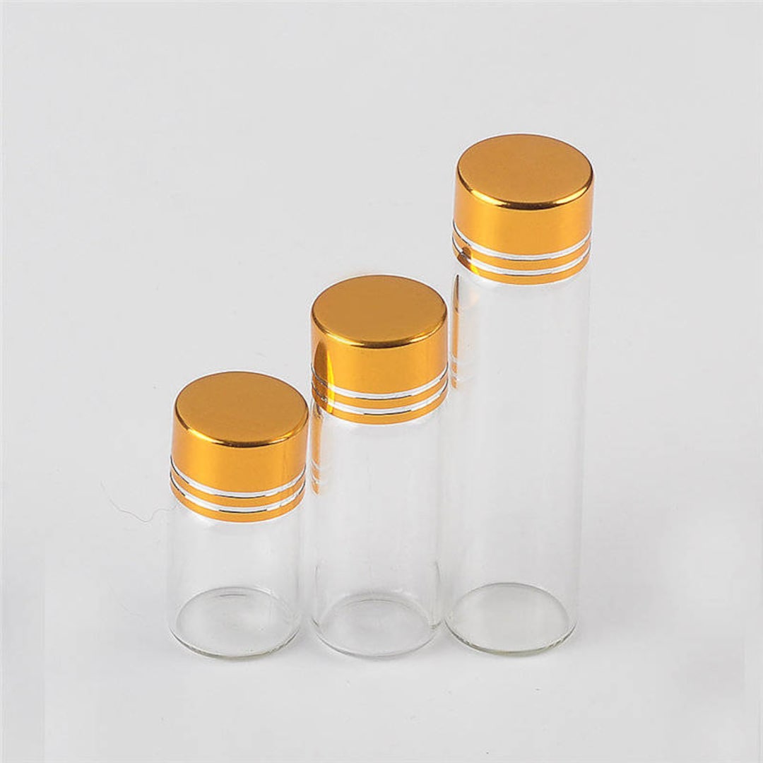 24 Units 25ml 30ml 40ml 50ml 60ml 80ml 90ml 160ml Clear Glass Bottles Cork  Storage Spice Liquid Candy Containers Travel Jars Free Shipping 