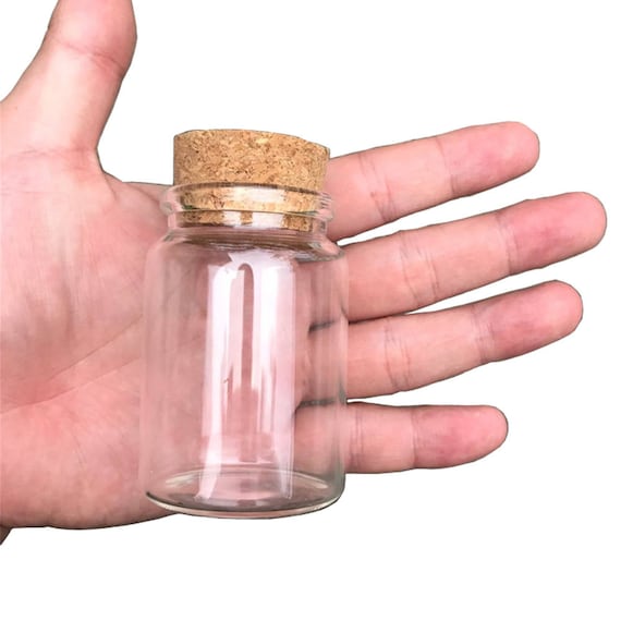 Bottiglie Vetro Vuote Con Tappo A Vite - 210ml, Latta Metallica, 24 Pezzi