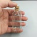 24pcs 30ml Mini Glass Bottles Cork Empty Transparent  Jars 32*70*12.5mm 