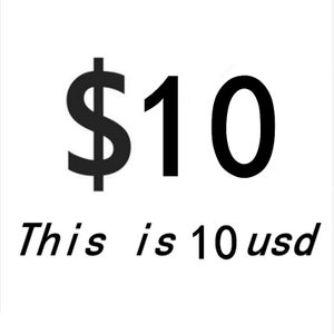 10 USD per lot dit is tien USD voor groothandel andere hoeveelheid extra kosten of Express vracht niet betalen voordat u contact met ons op!