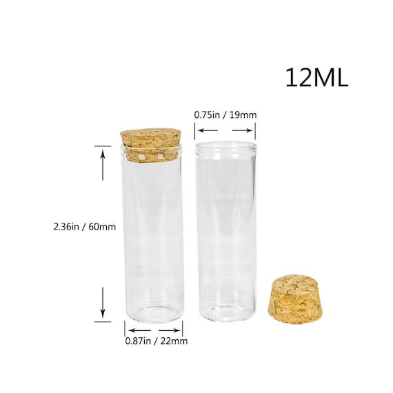 Mini bouteilles en verre 2 pièces flacons de bocaux de - Temu Canada