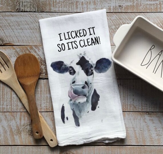 Custom Farm Animal Dish Towels Etsy