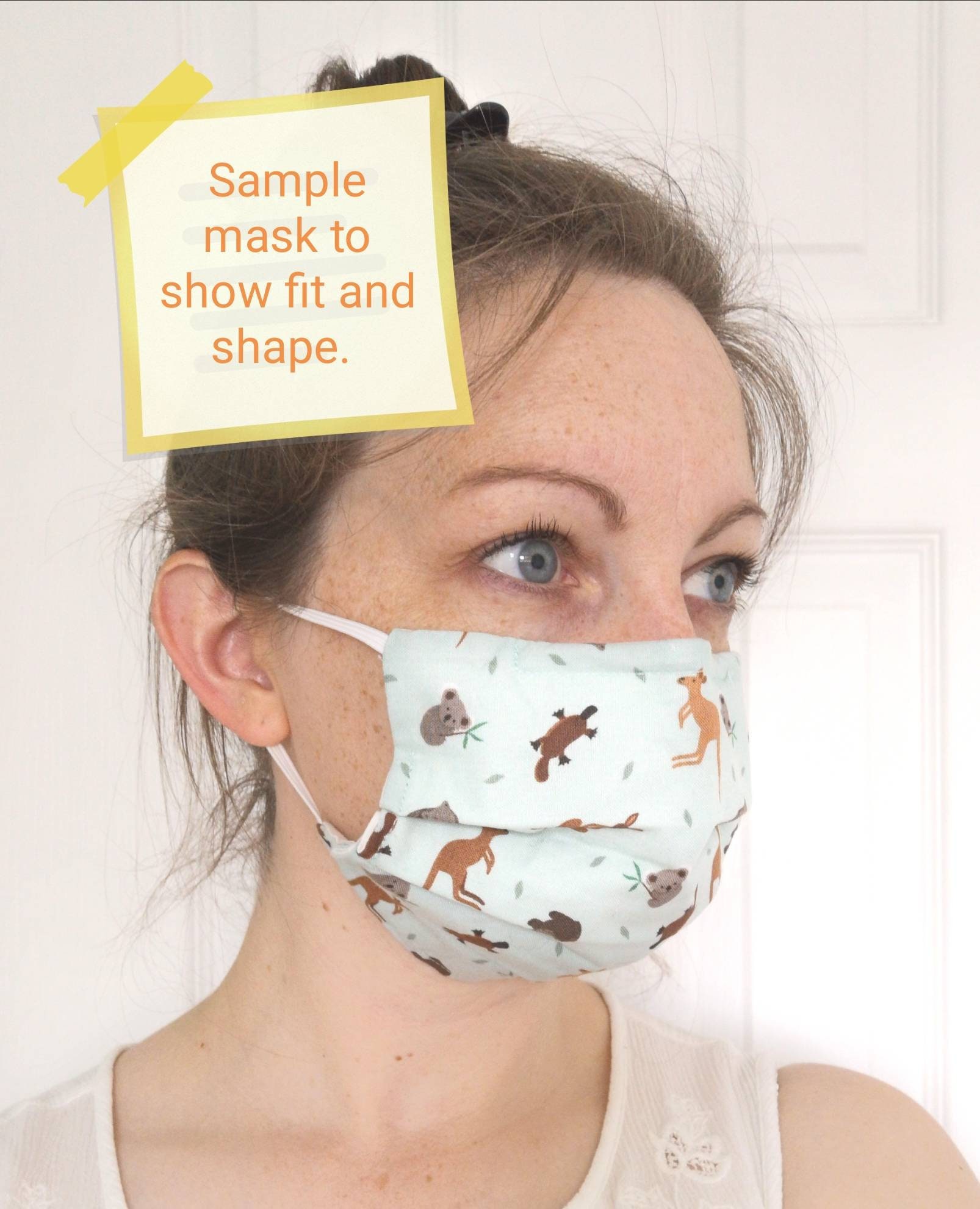 Flamingo Fabric Face Mask Washable Zoo Keeper Safari Bird | Etsy