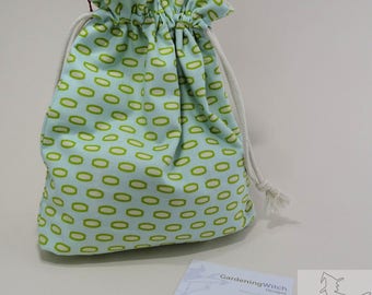 Handmade Drawstring Project Bag