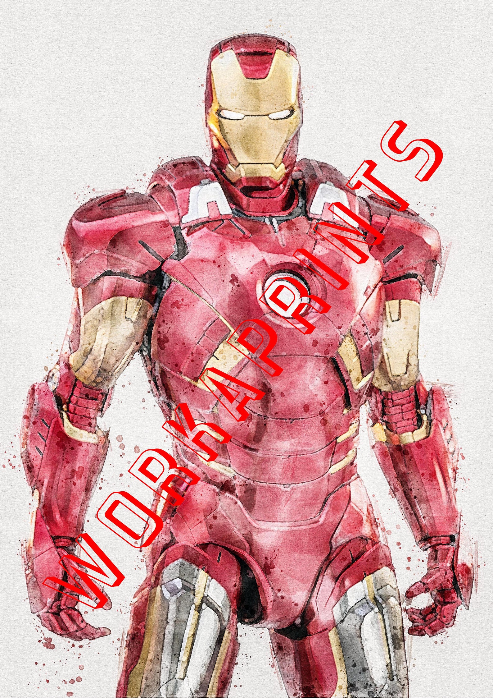 Iron Man PRINTABLE Poster Set of 3 Room Decor Wall Art Poster - Etsy