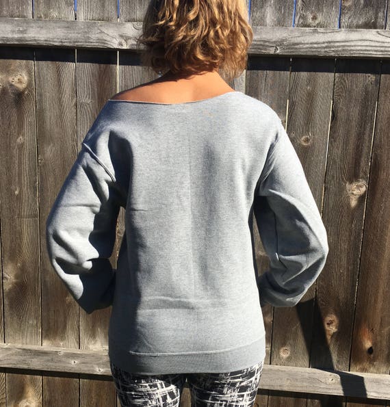 blank slouchy sweatshirt