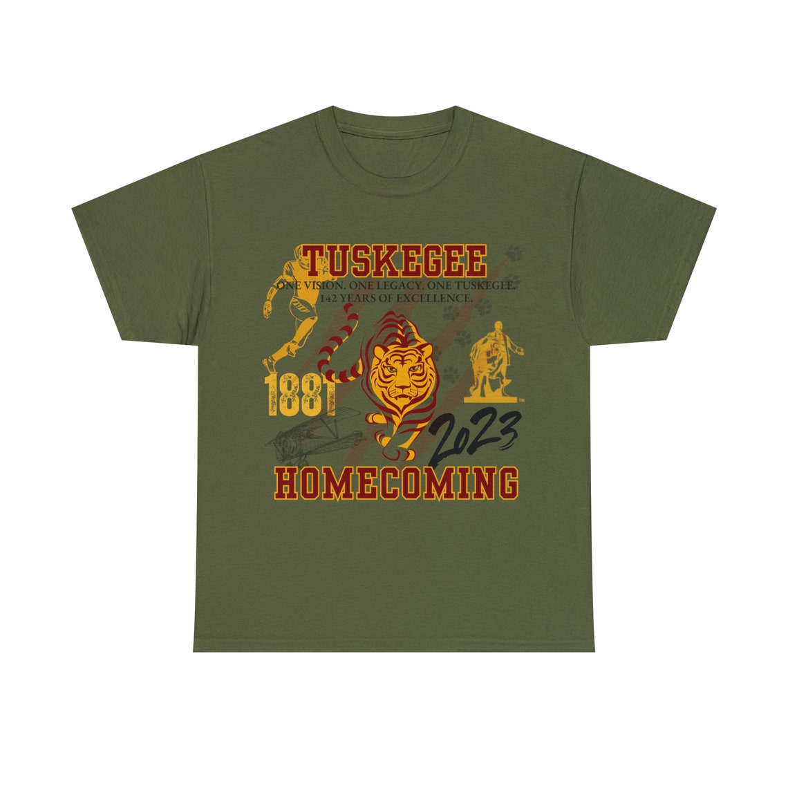 Tuskegee University Tshirt HBCU Tshirt HBCU Etsy