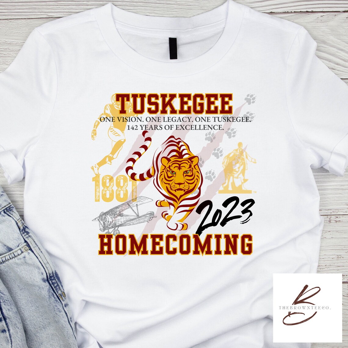 Tuskegee University Tshirt HBCU Tshirt HBCU Etsy