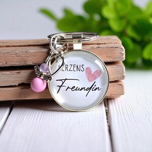 Cup Handtaschen-Anhänger Für Beste Freundin – 8,2 Cm, Mit Abnehmbarem Deckel Als Lippenstifthalter, 2er-Set