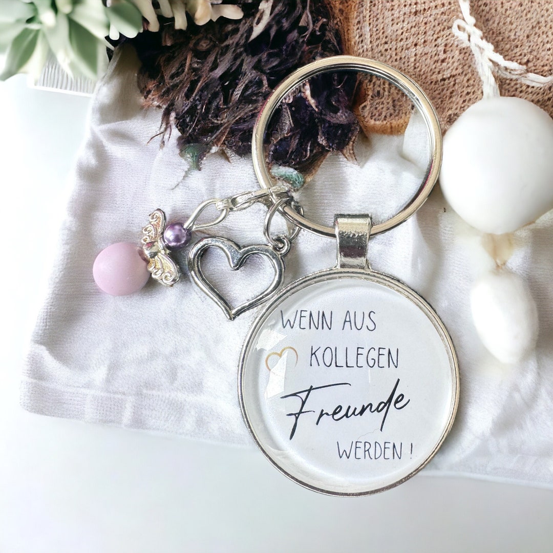Wenn aus Kollegen Freunde werden.... Geschenk für die Kollegin ...
