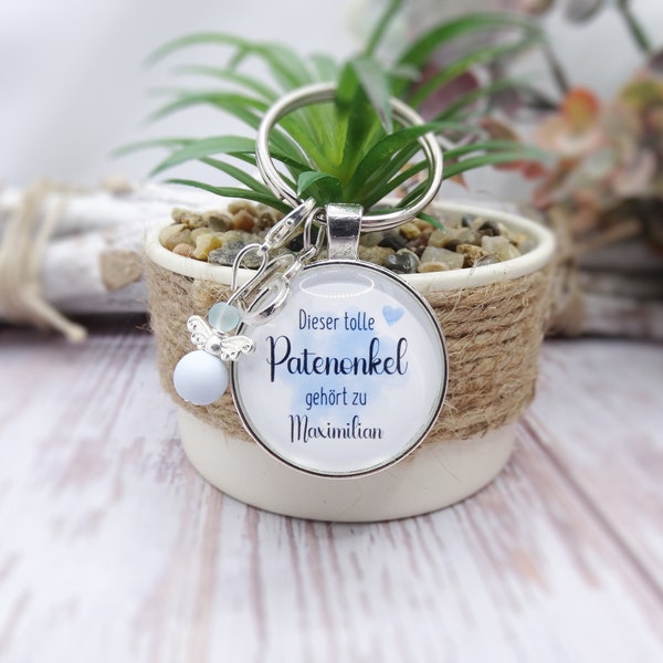 Patenonkel schlüsselanhänger Etsy.de