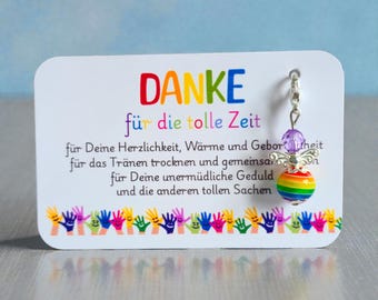 Schutzengel | Karte Erzieherin | Geschenk Erzieherin | Schlüsselanhänger